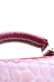 画像6: ヴィヴィアンウエストウッド 中古 / パテントクロコハンドバッグ  赤  H-25-04-13-004-ba-IN-ZH (6)