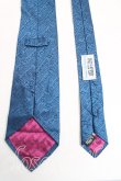 画像2: ヴィヴィアンウエストウッド MAN 中古 / ロゴptネクタイ  青  H-25-04-13-054-gd-OD-ZH (2)