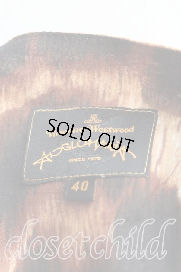 画像3: ヴィヴィアンウエストウッド 中古 / レオパードサンデードレス 40(9号) 茶  H-25-04-13-074-op-IN-ZH (3)