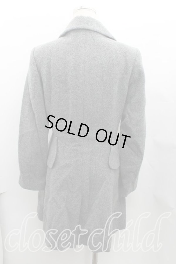 画像2: ヴィヴィアンウエストウッド 中古 / ベッティーナコート 2（9号） 灰  H-25-04-13-076-co-OD-ZH (2)