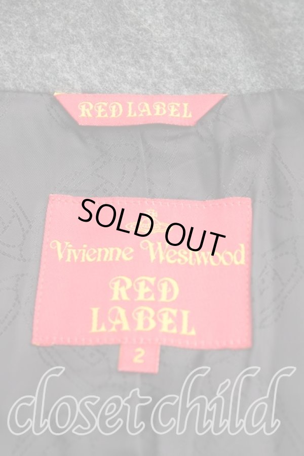 画像3: ヴィヴィアンウエストウッド 中古 / ベッティーナコート 2（9号） 灰  H-25-04-13-076-co-OD-ZH (3)