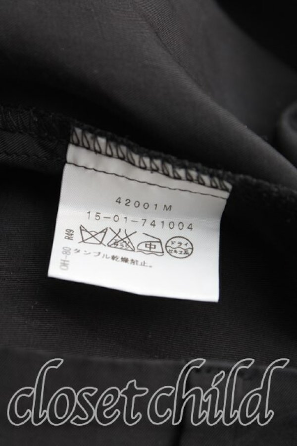 画像4: ANGLOMANIA 中古 / テーパードパンツ 38(M) 黒  H-25-04-13-077-pa-OD-ZH (4)