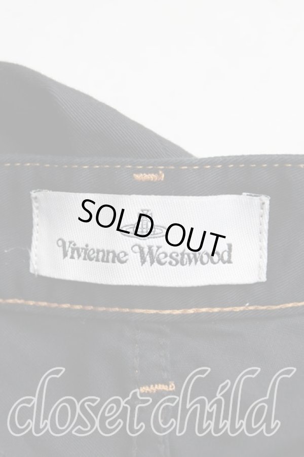 画像3: ヴィヴィアンウエストウッド 中古 / サティア刺繍パンツ W30 黒  H-25-04-13-078-pa-OD-ZH (3)