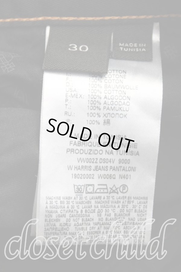 画像4: ヴィヴィアンウエストウッド 中古 / サティア刺繍パンツ W30 黒  H-25-04-13-078-pa-OD-ZH (4)