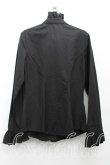 画像2: ヴィヴィアンウエストウッド 中古 / フリルシャツ 2(9号相当) 黒  H-25-04-13-080-bl-IN-ZH (2)