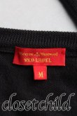 画像3: ヴィヴィアンウエストウッド 中古 / カラーオーブ刺繍カーディガン M 黒  H-25-04-13-084-to-OD-ZH (3)