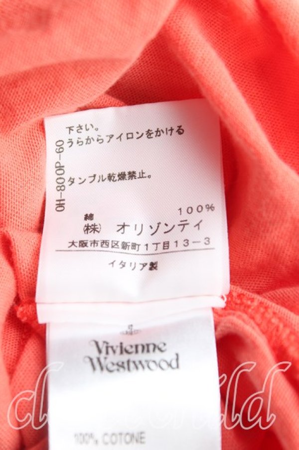 画像5: ヴィヴィアンウエストウッド 中古 / サティア額縁pt半袖カットソー S ピンク  H-25-04-13-090-to-IN-ZH (5)