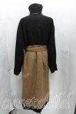 画像2: ヴィヴィアンウエストウッド 中古 / リバーシブル中綿ロングコート 00 黒×茶  H-25-04-13-093-co-IN-ZH (2)