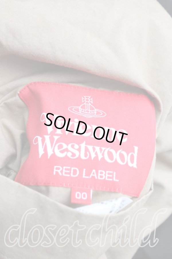 画像4: ヴィヴィアンウエストウッド 中古 / リバーシブル中綿ロングコート 00 黒×茶  H-25-04-13-093-co-IN-ZH (4)