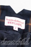 画像3: ヴィヴィアンウエストウッド 中古 / 格子チェックウールパンツ 2（9号相当） 紺  H-25-04-13-094-pa-IN-ZH (3)