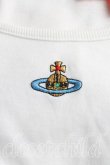 画像6: ヴィヴィアンウエストウッド 中古 / カラーオーブ刺繍カットソー S 白  H-25-04-13-098-to-OD-ZH (6)