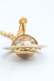画像2: ヴィヴィアンウエストウッド 中古 / オーブウォッチペンダント  ゴールド  H-25-04-13-012-nl-IN-ZH (2)