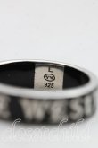 画像4: ヴィヴィアンウエストウッド 中古 / コンジットストリートリング L(15号相当） 黒  H-25-04-13-017-rg-OD-ZH (4)