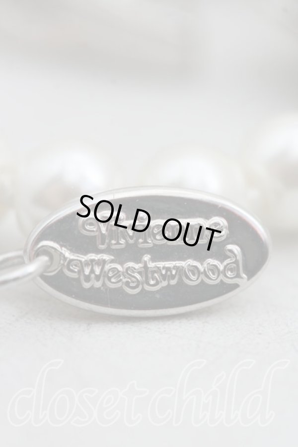 画像3: ヴィヴィアンウエストウッド 中古 / LUCRECEパールブレスレット  シルバー  H-25-04-13-003-ac-OD-ZH (3)