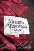 画像5: ヴィヴィアンウエストウッド MAN 中古 / アドバーシティセットアップ 46(メンズS相当） ボルドー  H-25-04-20-025-su-OD-ZH (5)