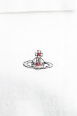 画像6: ヴィヴィアンウエストウッド 中古 / オーブ刺繍半袖ポロニット 00（ワンサイズ） 白  H-25-04-20-047-to-IN-ZH (6)
