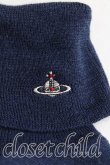 画像6: ヴィヴィアンウエストウッド 中古 / オーブ刺繍タートルネックニット 00（ワンサイズ） 紺  H-25-04-20-048-to-IN-ZH (6)