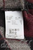 画像4: ヴィヴィアンウエストウッド MAN 中古 / パイル地アーガイルフラップトップス FREE 黒×赤  H-25-04-20-049-to-IN-ZH (4)