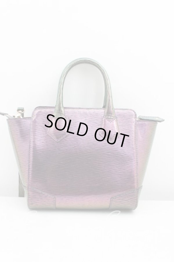 画像2: ヴィヴィアンウエストウッド 中古 / エグゼクティブ2ハンドバッグ  紫  H-25-04-20-053-ba-OD-ZH (2)