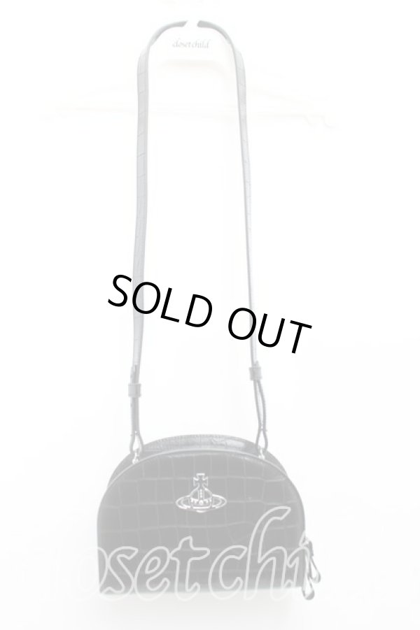 画像2: ヴィヴィアンウエストウッド 中古 / JOSEPHINEハーフムーンクロスボディバッグ  黒  H-25-04-20-054-ba-OD-ZH (2)