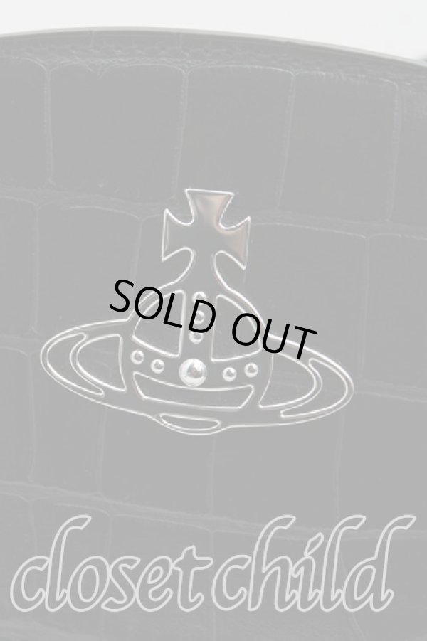 画像6: ヴィヴィアンウエストウッド 中古 / JOSEPHINEハーフムーンクロスボディバッグ  黒  H-25-04-20-054-ba-OD-ZH (6)