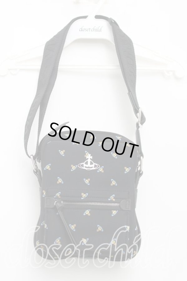 画像2: ヴィヴィアンウエストウッド 中古 / JACKSONptスモールショルダーバッグ  黒  H-25-04-20-055-ba-OD-ZH (2)