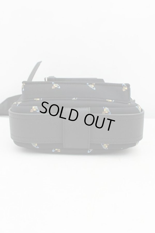 画像4: ヴィヴィアンウエストウッド 中古 / JACKSONptスモールショルダーバッグ  黒  H-25-04-20-055-ba-OD-ZH (4)