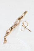 画像3: ヴィヴィアンウエストウッド 中古 / AVALONシングルピアス  ピンクゴールド  H-25-04-20-057-er-OD-ZH (3)