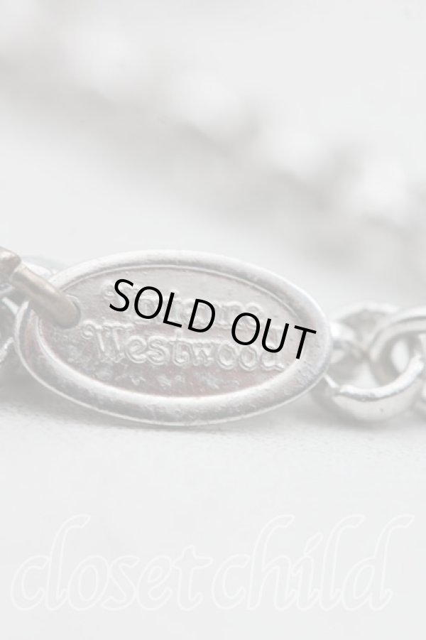 画像4: ヴィヴィアンウエストウッド 中古 / スモールオーブネックレス  シルバー  H-25-04-20-062-nl-IN-ZH (4)