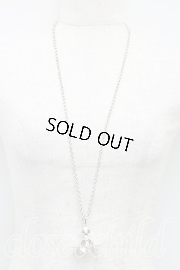 画像5: ヴィヴィアンウエストウッド 中古 / スモールオーブネックレス  シルバー  H-25-04-20-062-nl-IN-ZH (5)