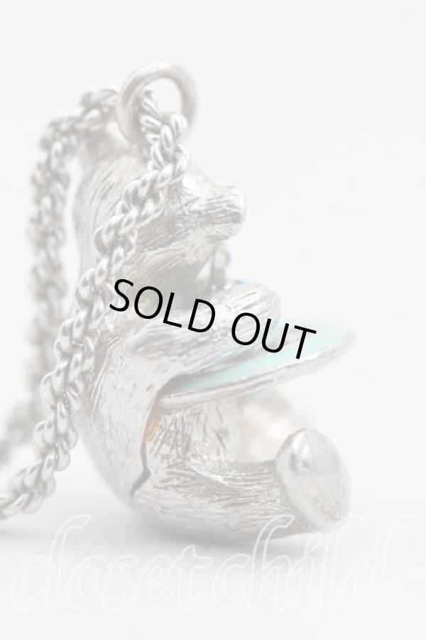 画像3: ヴィヴィアンウエストウッド 中古 / テディベアオーブネックレス  シルバー  H-25-04-20-063-nl-IN-ZH (3)