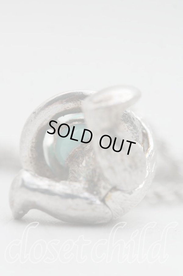 画像5: ヴィヴィアンウエストウッド 中古 / テディベアオーブネックレス  シルバー  H-25-04-20-063-nl-IN-ZH (5)