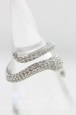 画像3: ヴィヴィアンウエストウッド 中古 / Elysia　Snakeリング S(10号相当） シルバー  H-25-04-20-070-rg-OD-ZH (3)