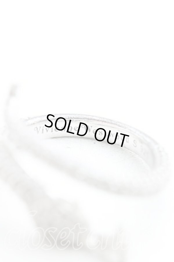 画像5: ヴィヴィアンウエストウッド 中古 / Elysia Snakeリング S(10号) シルバー  H-25-04-20-070-rg-OD-ZH (5)