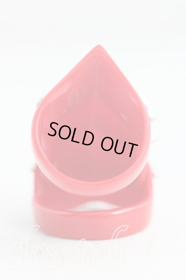 画像3: ヴィヴィアンウエストウッド 中古 / レジンアーマーリング M(14号) 赤  H-25-04-20-073-rg-OD-ZH (3)