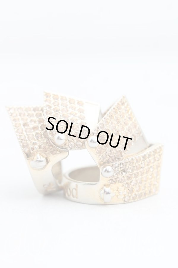 画像3: ヴィヴィアンウエストウッド 中古 / ディアマンテアーマーリング L(15号) ゴールド  H-25-04-20-074-rg-OD-ZH (3)