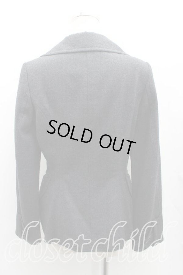 画像2: ヴィヴィアンウエストウッド 中古 / ウールラブジャケット 2(9号) 灰  H-25-04-20-002-jc-OD-ZH (2)