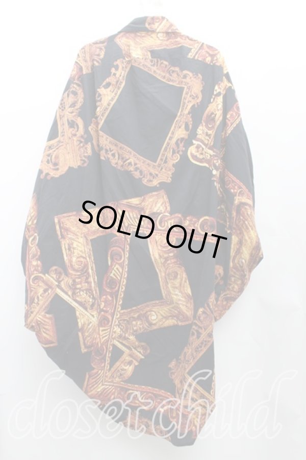 画像2: ヴィヴィアンウエストウッド MAN 中古 / フレーム サークルシャツ ワンサイズ 黒  H-25-04-20-015-bl-OD-ZH (2)