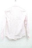 画像2: ヴィヴィアンウエストウッド 中古 / ストライプタイフロントシャツ 1（7号相当） ピンク  H-25-04-20-016-bl-OD-ZH (2)