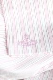 画像7: ヴィヴィアンウエストウッド 中古 / ストライプタイフロントシャツ 1（7号相当） ピンク  H-25-04-20-016-bl-OD-ZH (7)