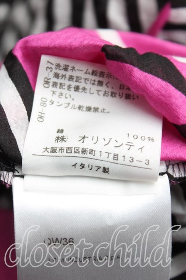 画像5: ANGLOMANIA 中古 / 総柄ワンピース 42(11号) 紫  H-25-04-27-002-op-OD-ZH (5)