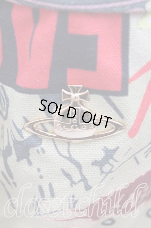 画像5: ヴィヴィアンウエストウッド 中古 / パッケージングバックパック  黄色  H-25-04-27-024-ba-IN-ZH (5)