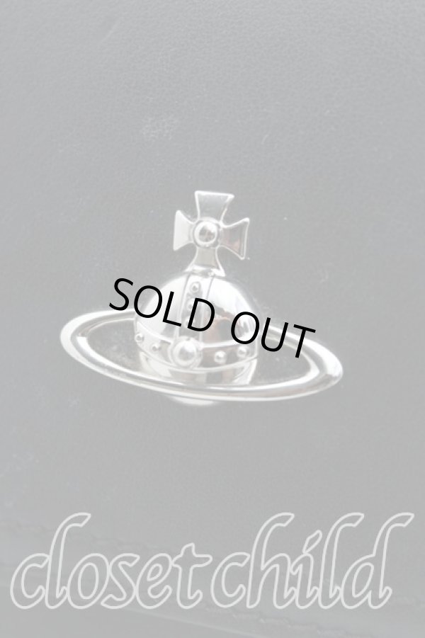 画像7: ヴィヴィアンウエストウッド 中古 / レザーショルダーバッグ  黒  H-25-04-27-025-ba-OD-ZH (7)