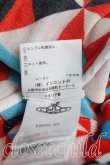 画像5: ANGLOMANIA 中古 / 幾何学柄ワンピース 40（9号相当） 赤ｘ青  H-25-04-27-003-op-OD-ZH (5)