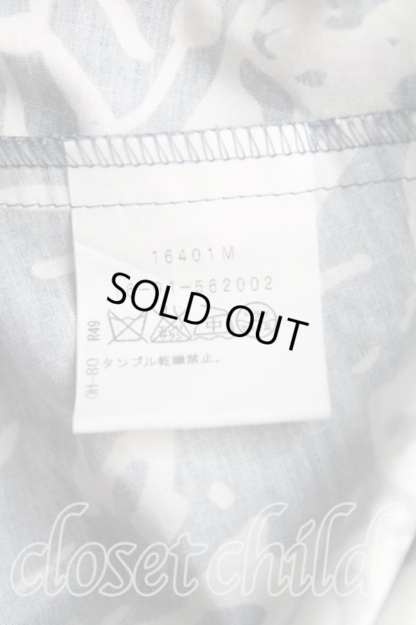 画像4: ヴィヴィアンウエストウッド 中古 / 総柄シャツワンピース 2（9号相当） 緑  H-25-04-27-005-op-OD-ZH (4)