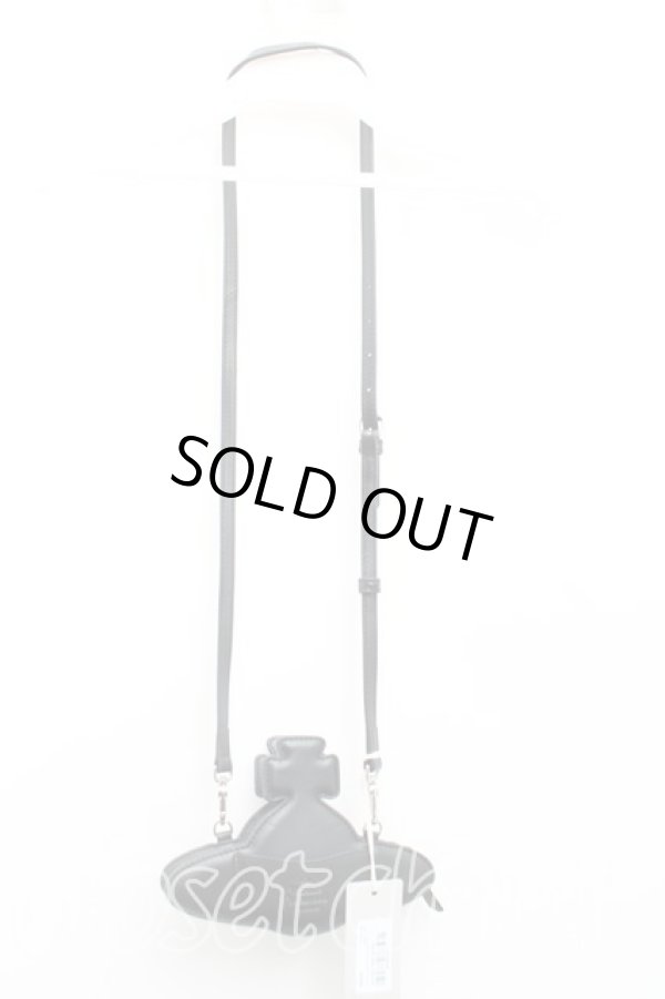 画像3: ヴィヴィアンウエストウッド 中古 / NAPPA NANOORBショルダーバッグ  黒  H-25-04-27-018-ba-OD-ZH (3)