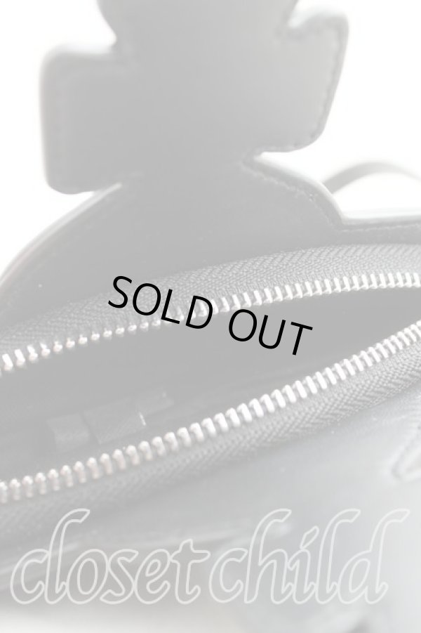 画像5: ヴィヴィアンウエストウッド 中古 / NAPPA NANOORBショルダーバッグ  黒  H-25-04-27-018-ba-OD-ZH (5)