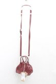 画像3: ヴィヴィアンウエストウッド 中古 / サフィアーノミニヤスミンバッグ  ボルドー  H-25-04-27-019-ba-OD-ZH (3)