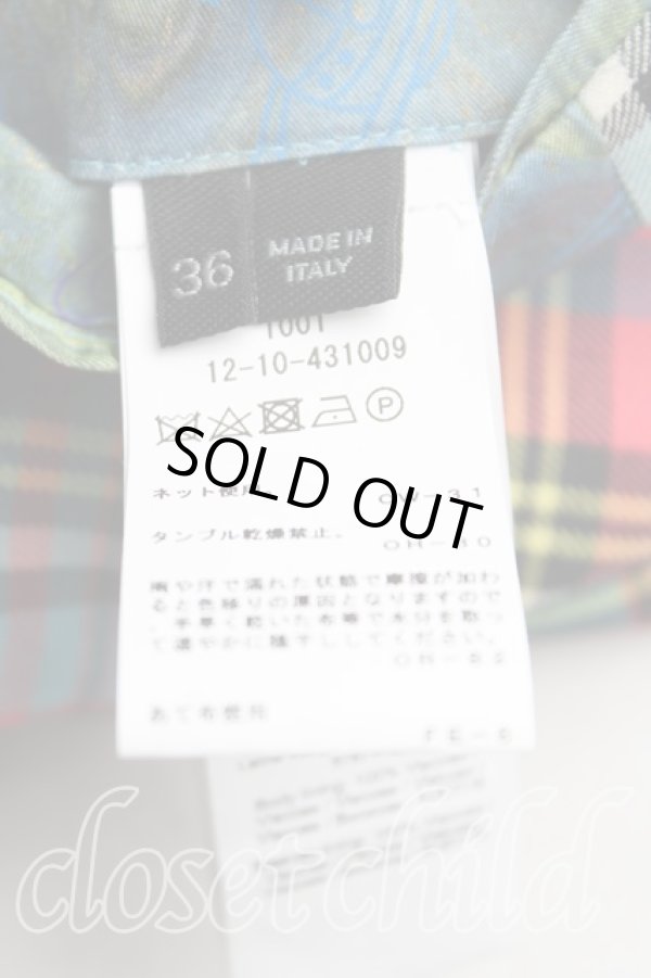 画像4: ヴィヴィアンウエストウッド 中古 / CUT OFF DBジャケット 36(XS) 青  H-25-05-04-002-jc-OD-ZH (4)