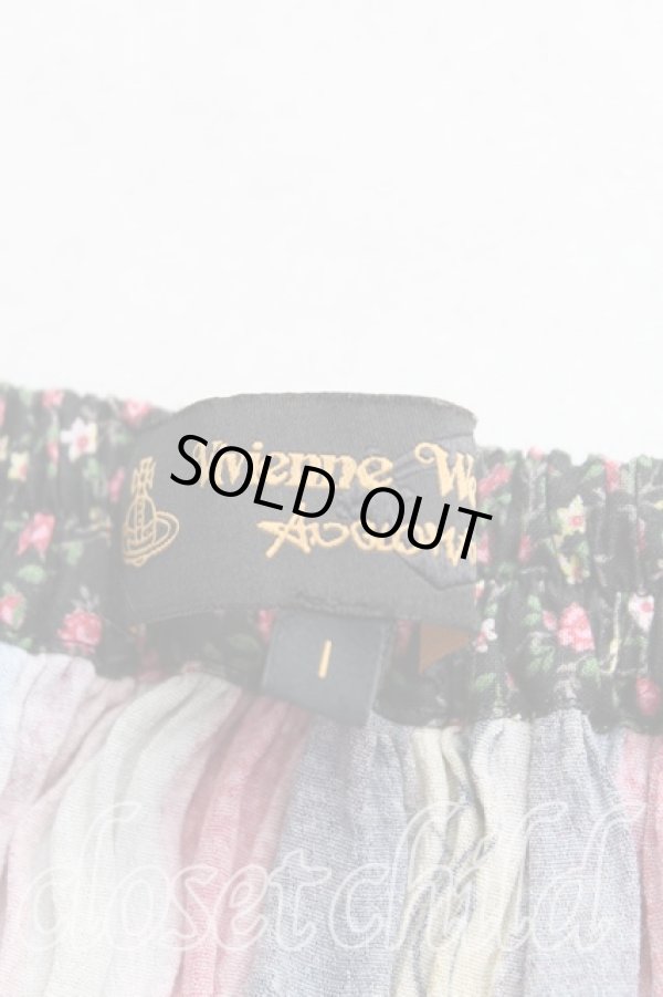 画像3: ANGLOMANIA 中古 / 総柄マキシスカート I(S) マルチ  H-25-05-04-022-sk-IN-ZH (3)